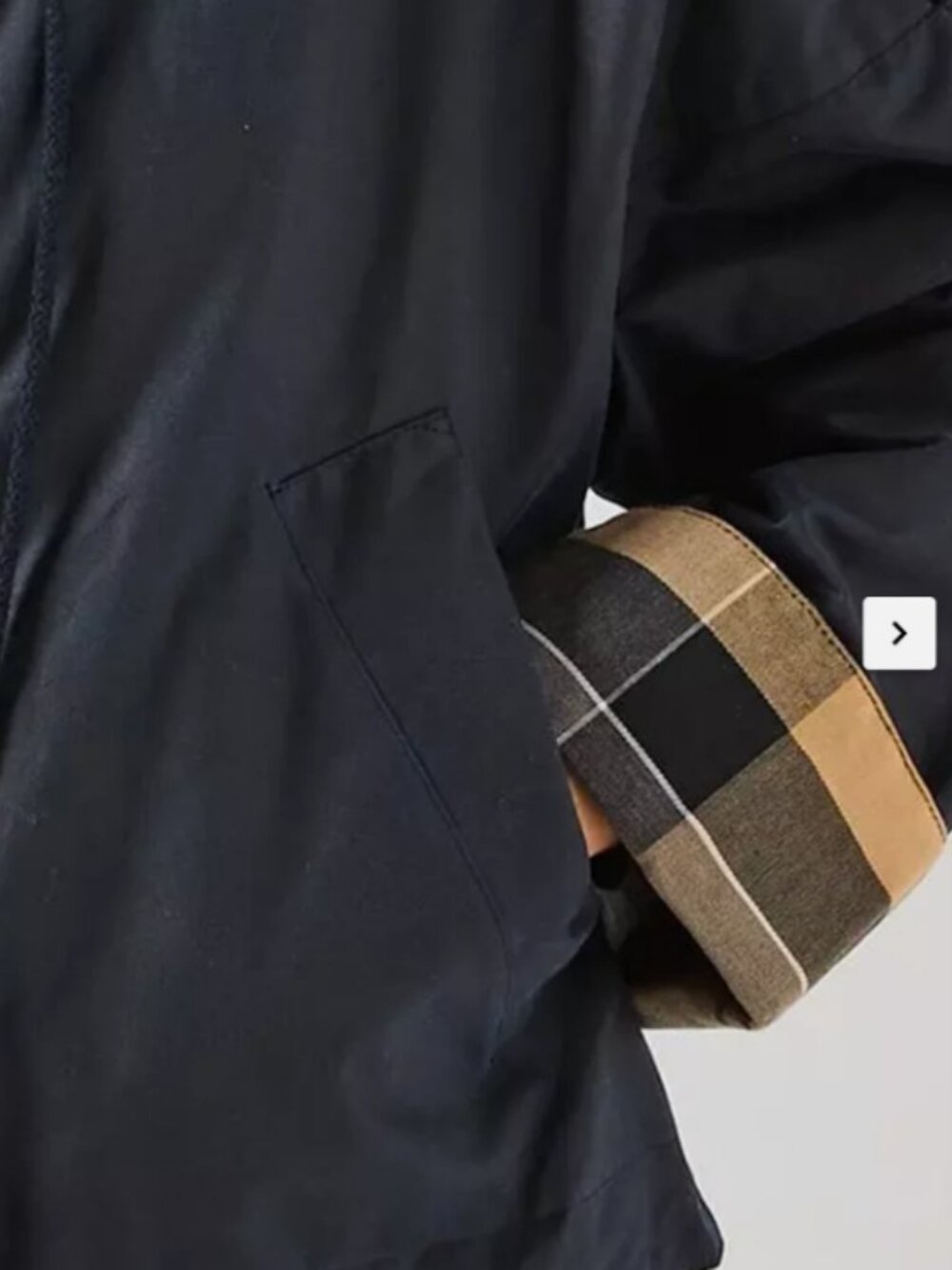 Royal Navy~ Barbour Ryedale Waxed Cotton Jacket MSRP$540 British Elegance - Picture 9 of 11